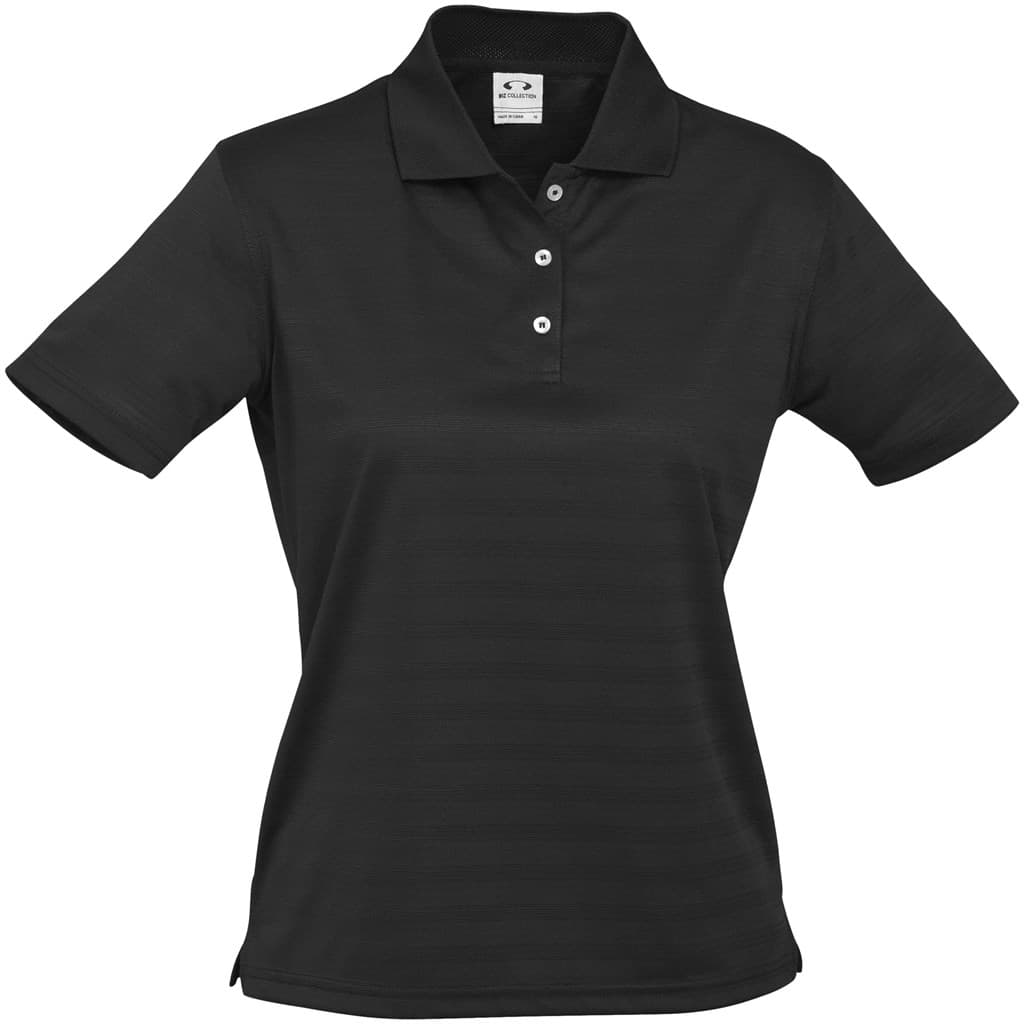 Ladies Icon Golf Shirt - Black 1