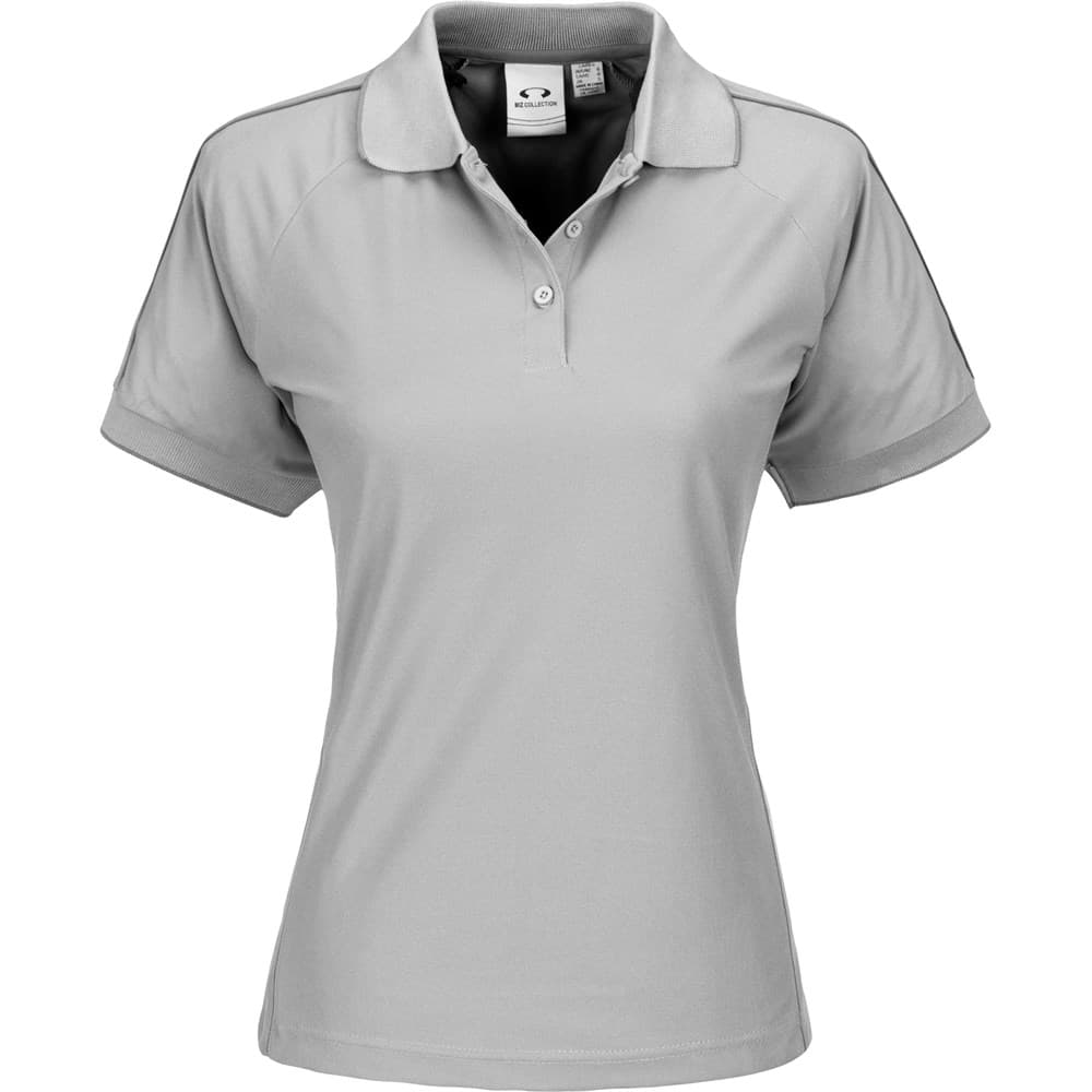 Ladies Resort Golf Shirt - Grey 1
