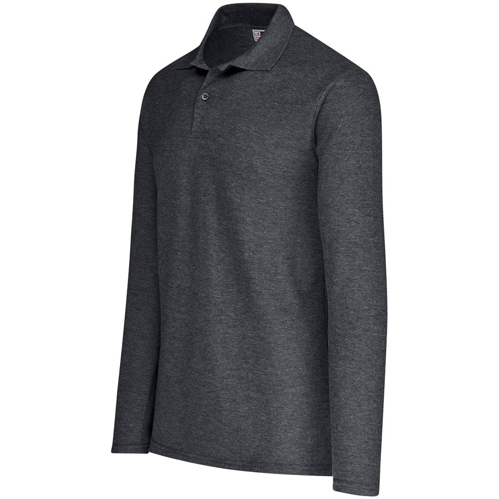 Mens Long Sleeve Elemental Golf Shirt 17