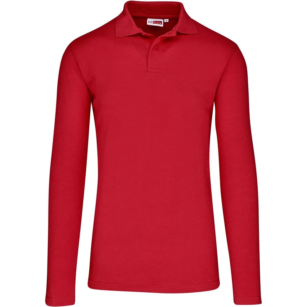 Mens Long Sleeve Elemental Golf Shirt 21