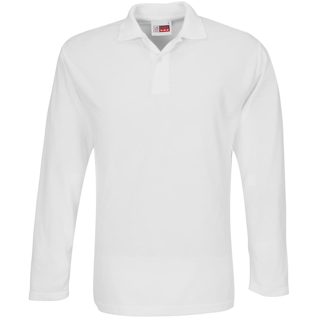 Mens Long Sleeve Elemental Golf Shirt 24