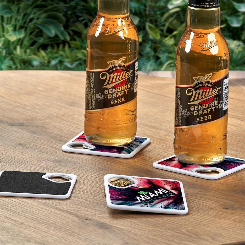 Altitude Sela Recycled Plastic Bottle Opener Coaster 6