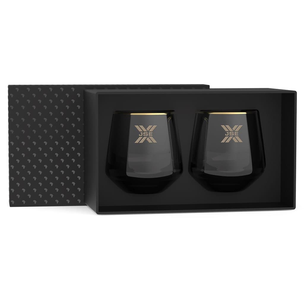 Andy Cartwright Afrique Dusk Whiskey Glass Set 3