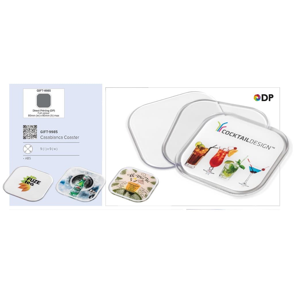 Casablanca Plastic Coaster 8