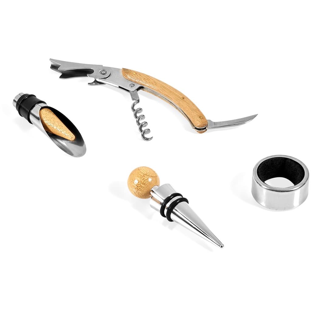 Okiyo Wainoka Bamboo Wine Set 7