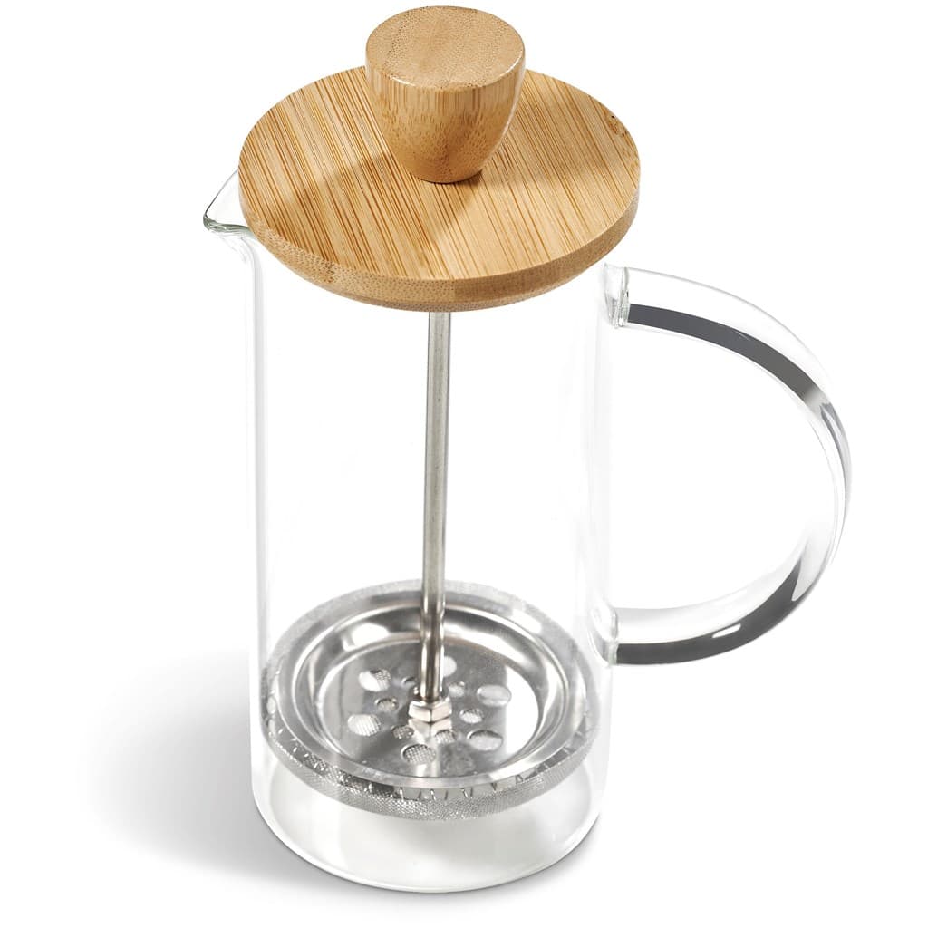 Okiyo Osu Glass & Bamboo Coffee Plunger - 350ml 9