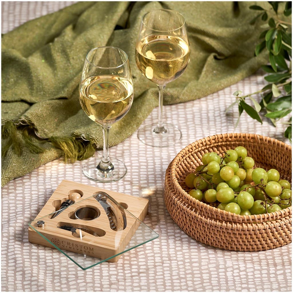Okiyo Budonoki Bamboo Wine Accessories set 17