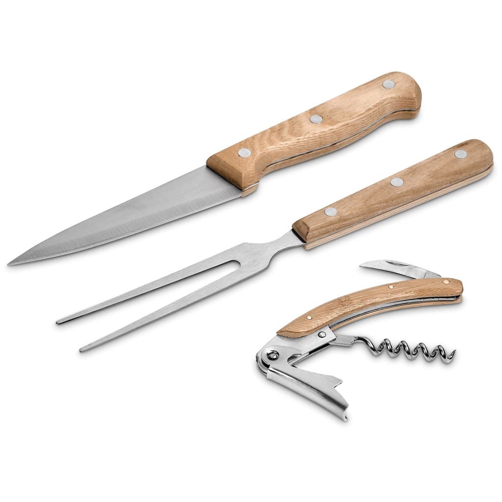 Okiyo Suraisu Bamboo Food & Wine Set 12