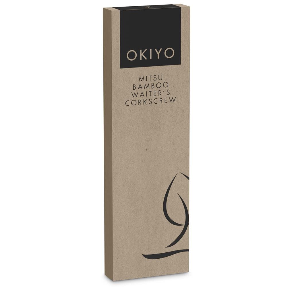 Okiyo Mitsu Bamboo Waiter’s Corkscrew 2