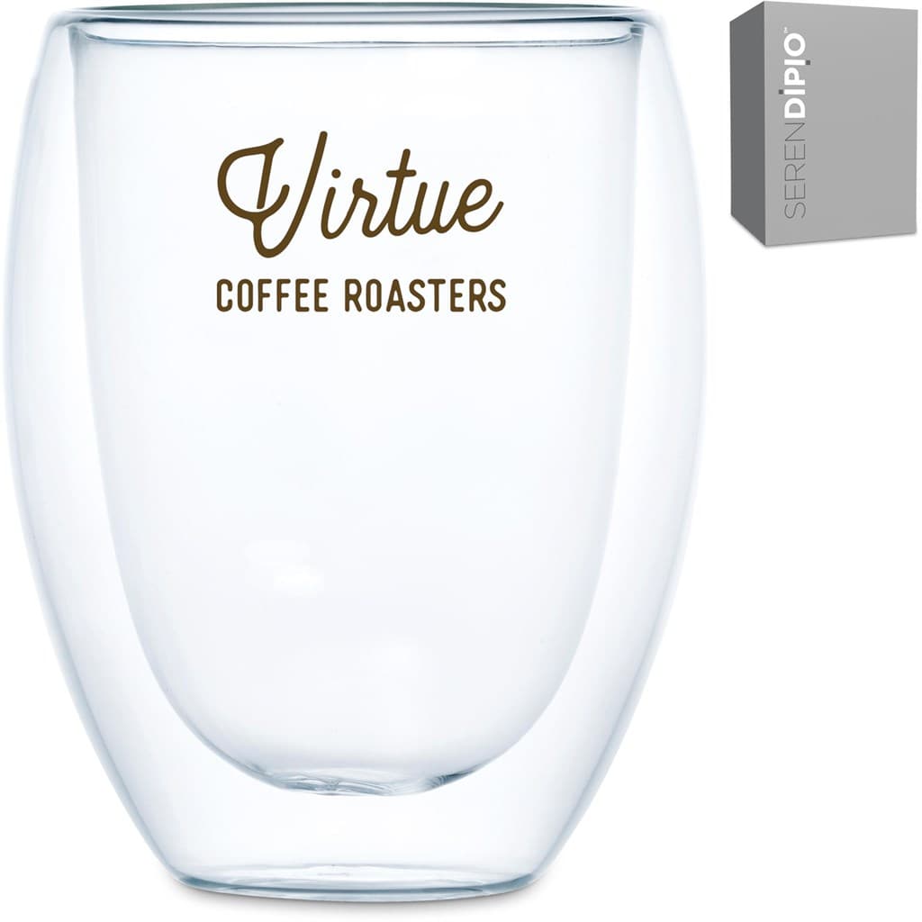 Serendipio Lorenzo Glass Double-Wall Cup - 350ml 5