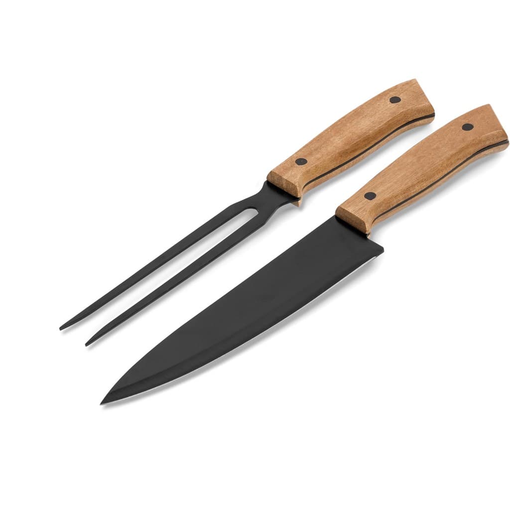 US Basic Butcher's Block Carving Set 2