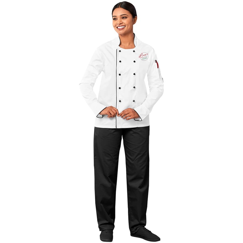 Unisex Long Sleeve Dijon Chef Jacket 4