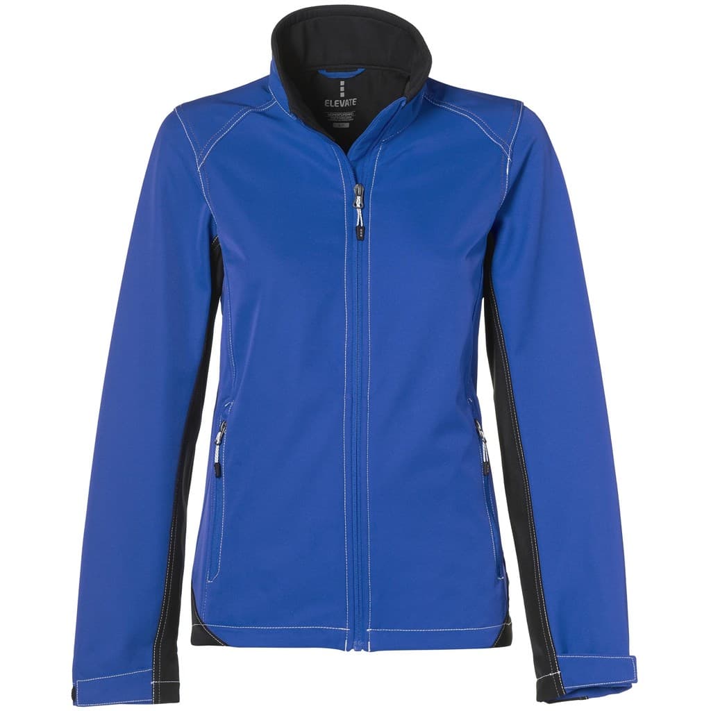 Ladies Iberico Softshell Jacket - Blue 1