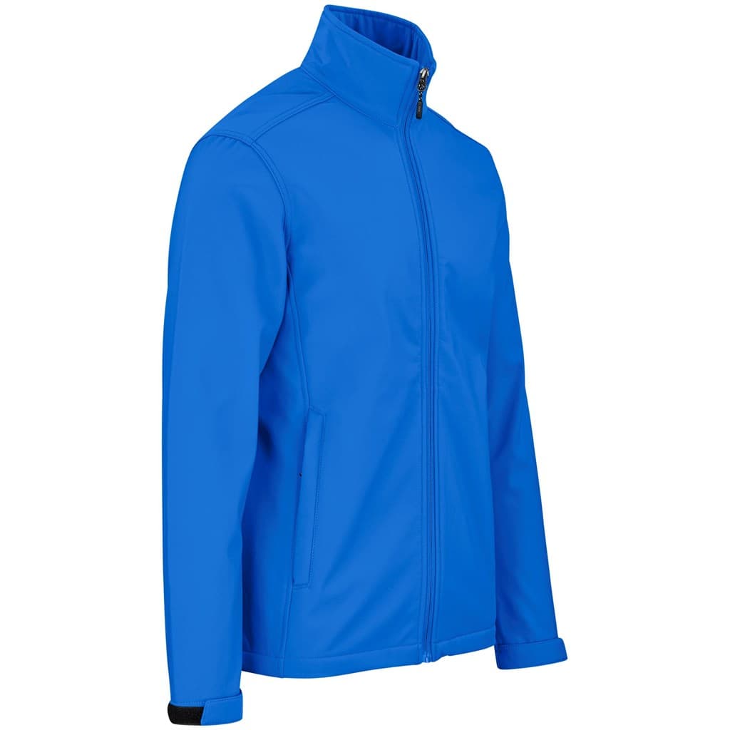 Mens Maxson Softshell Jacket - Blue 3