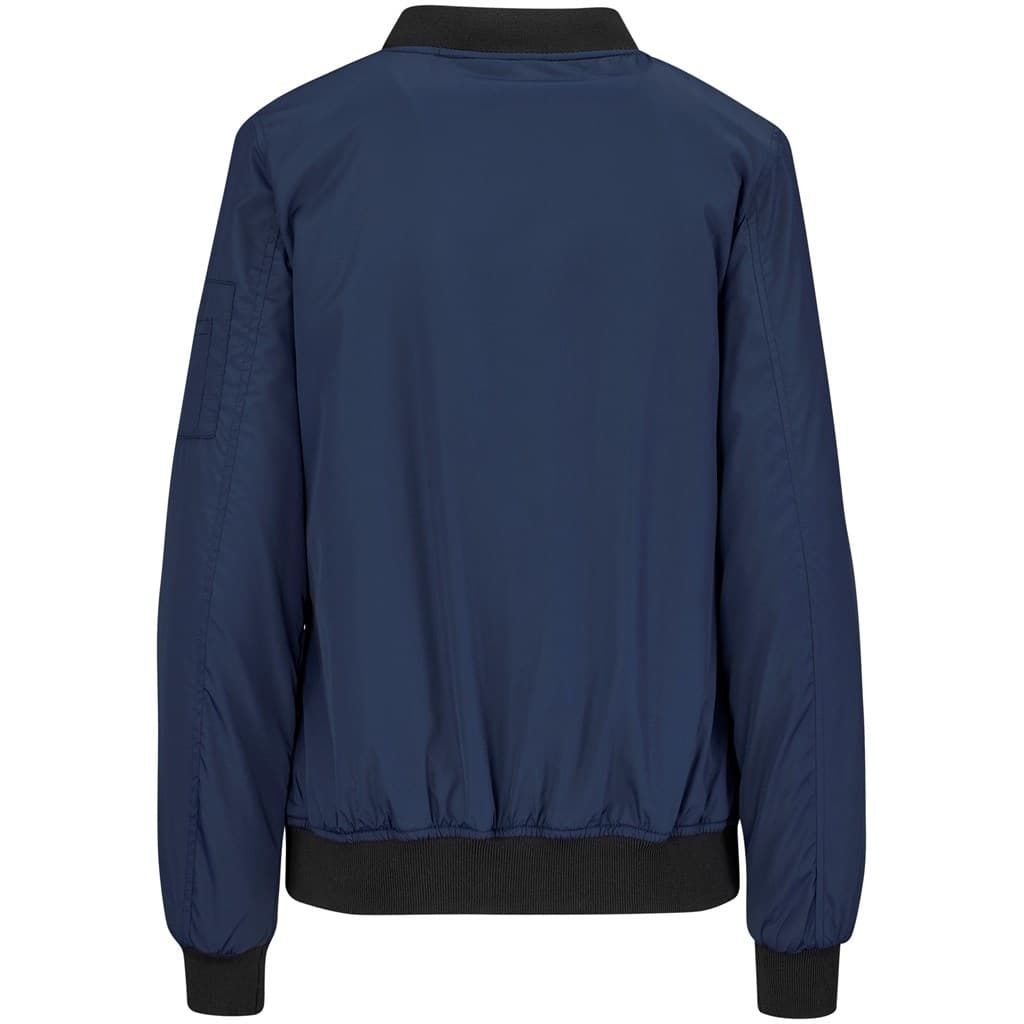 Ladies Crusader Bomber Jacket - Navy 2