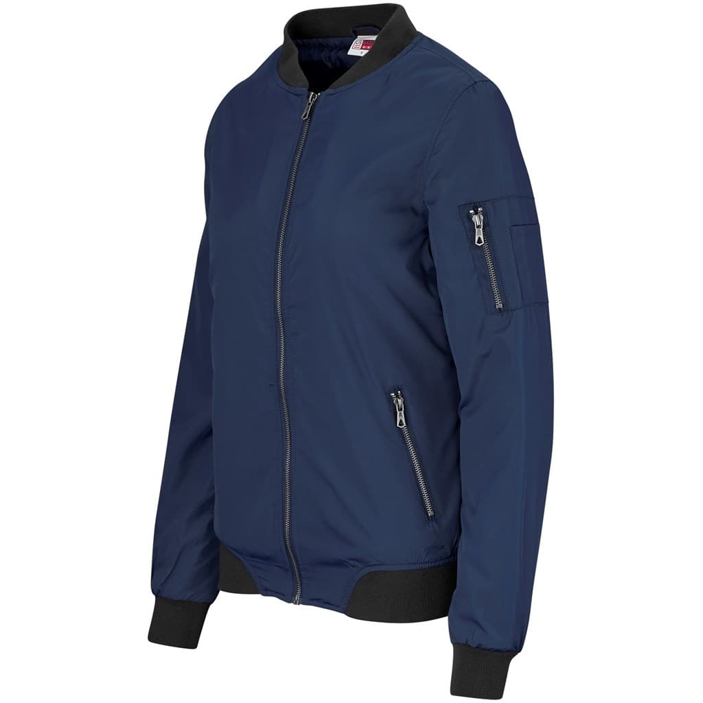 Ladies Crusader Bomber Jacket - Navy 3