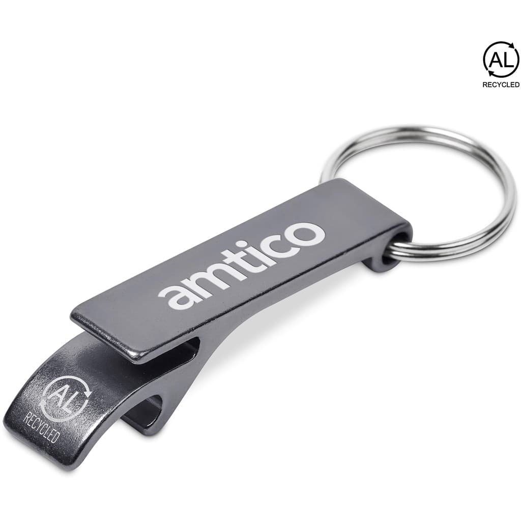 Altitude Cog Recycled Aluminium Bottle Opener Keyholder 1