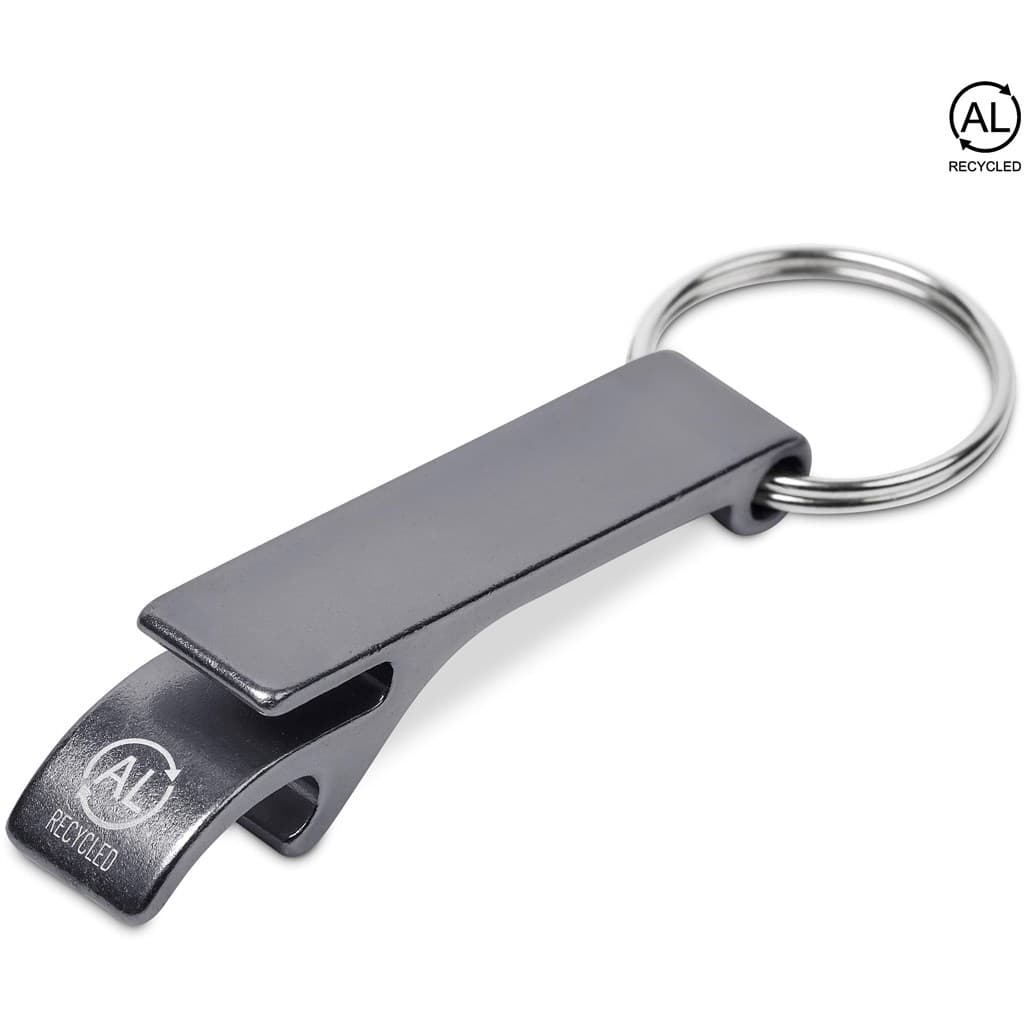 Altitude Cog Recycled Aluminium Bottle Opener Keyholder 3