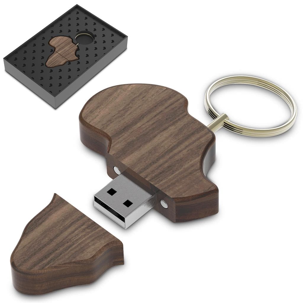 Andy Cartwright Afrique Flash Drive Keyholder - 16GB 3