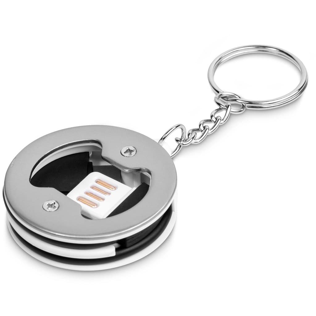 Altitude Oco Bottle Opener Keyholder with Charging Cable 2