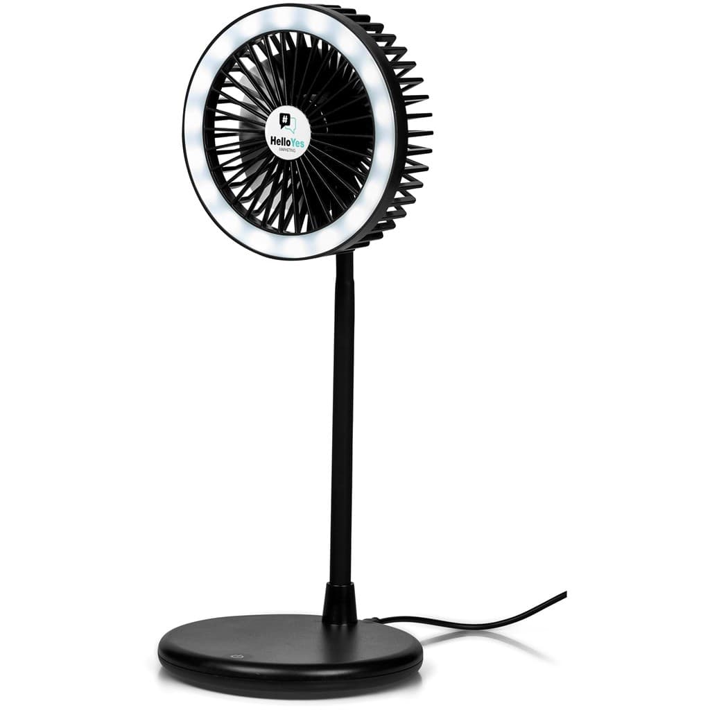 Altitude Light Breeze LED Ring Light Desk Fan 1