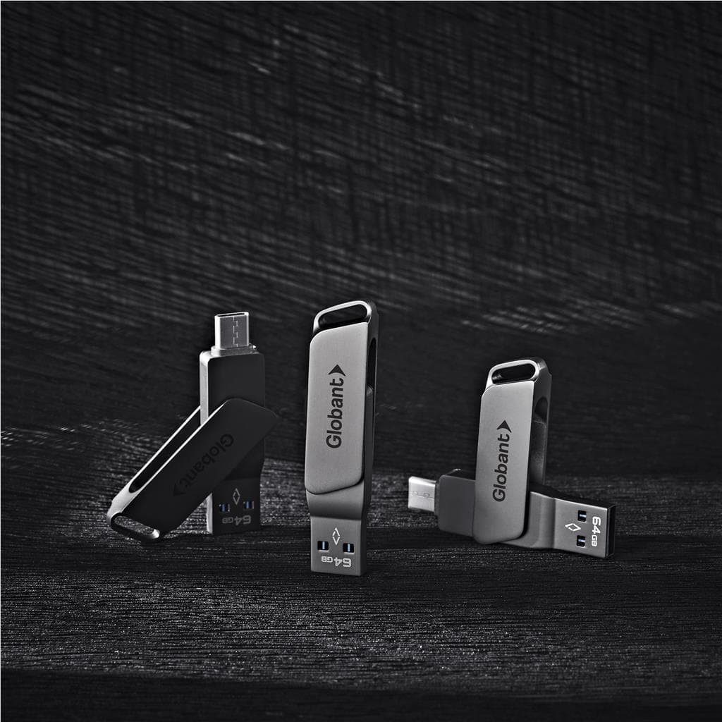 Alex Varga Atraxia Dual Flash Drive – 64GB 7