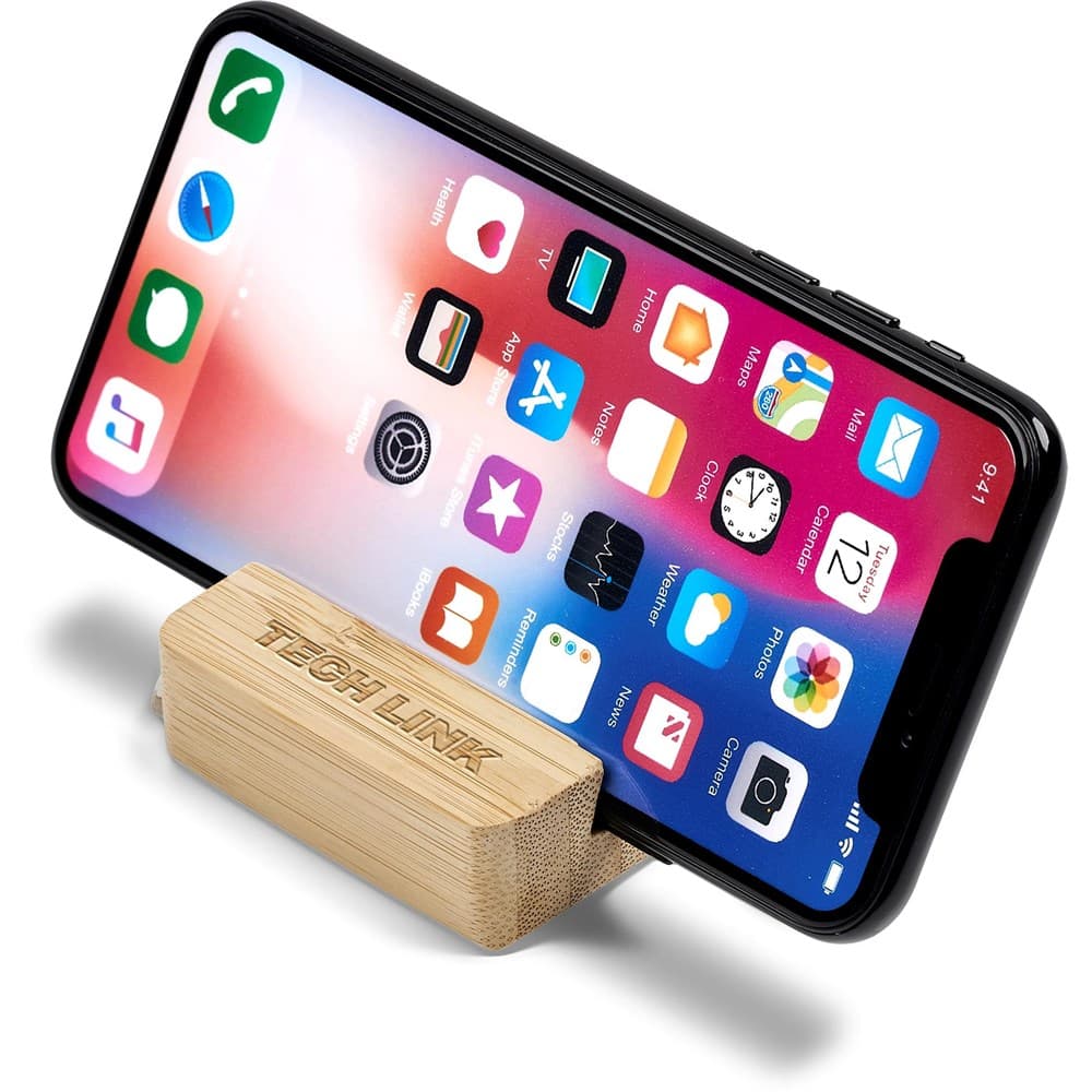 Okiyo Shinpura Bamboo Phone & Tablet Stand 4
