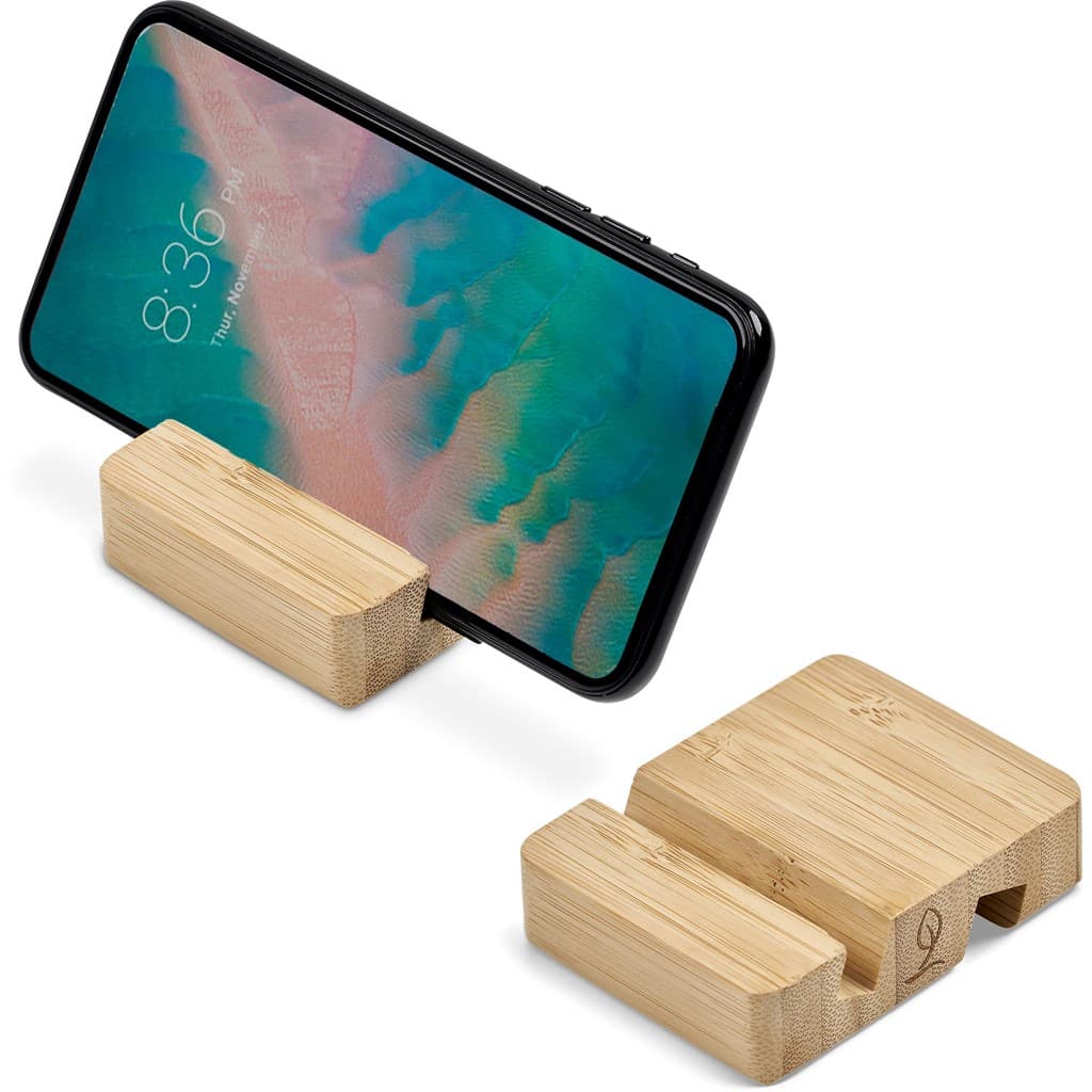 Okiyo Shinpura Bamboo Phone & Tablet Stand 12