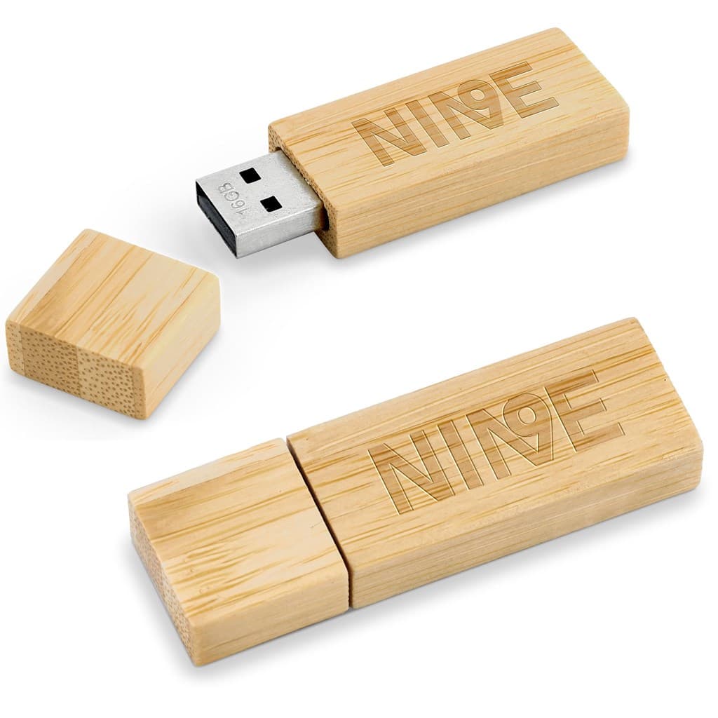 Okiyo Komorebi Bamboo Flash Drive - 16GB 1