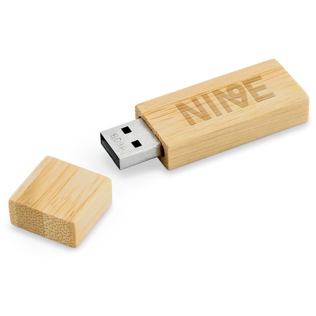Okiyo Komorebi Bamboo Flash Drive - 16GB 11