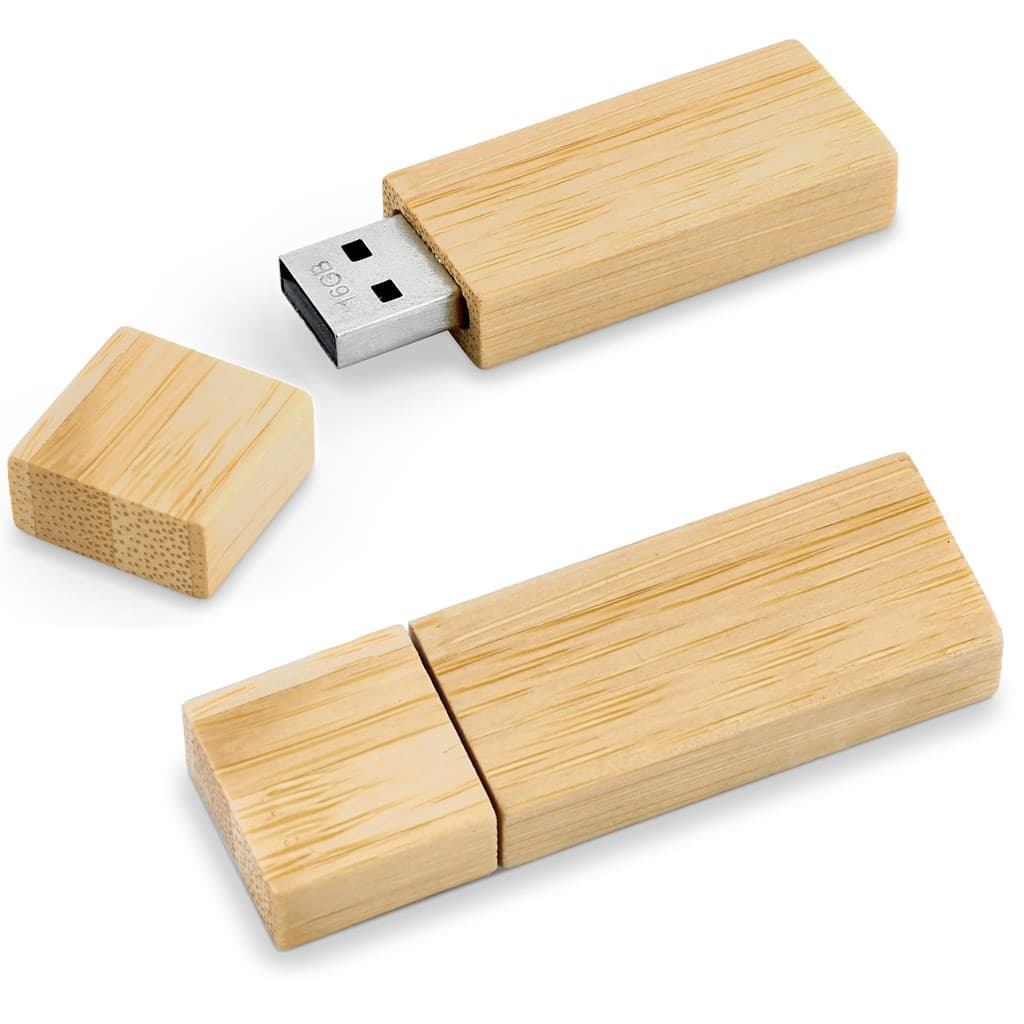 Okiyo Komorebi Bamboo Flash Drive - 16GB 7