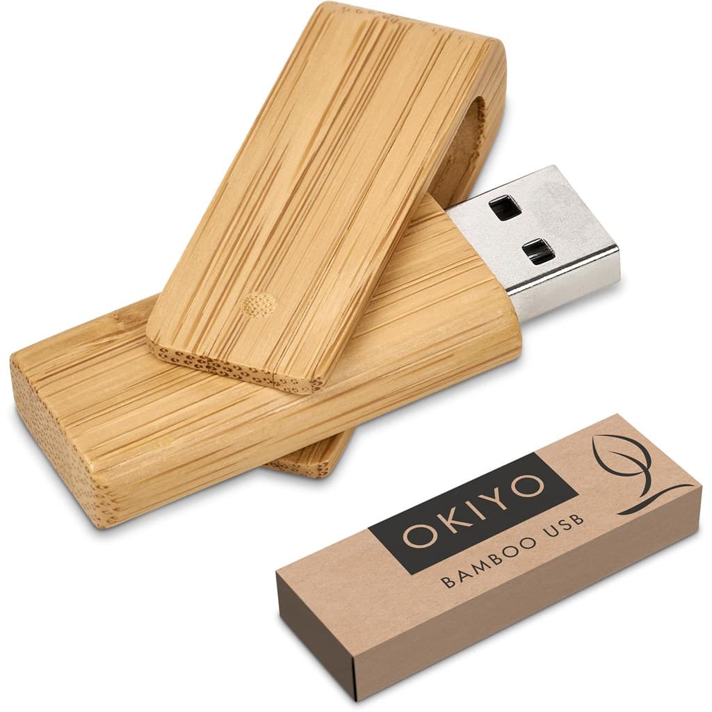Okiyo Bakemono Bamboo Flash Drive - 32GB 3