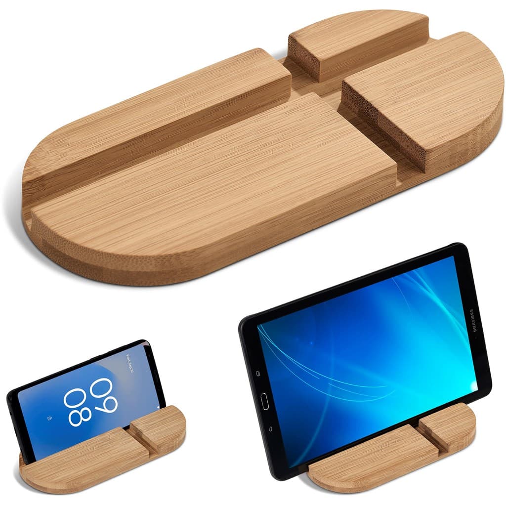 Okiyo Kurosu Bamboo Phone Stand 26