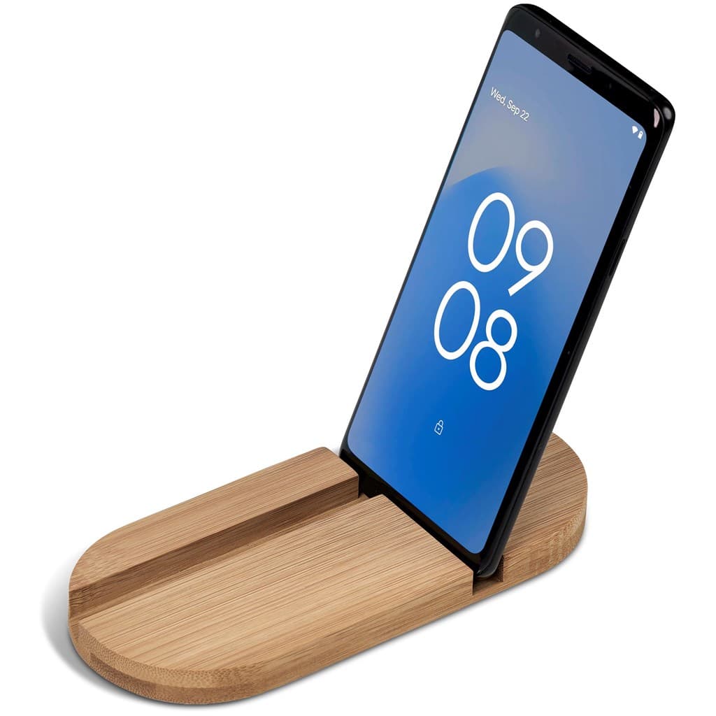 Okiyo Kurosu Bamboo Phone Stand 22