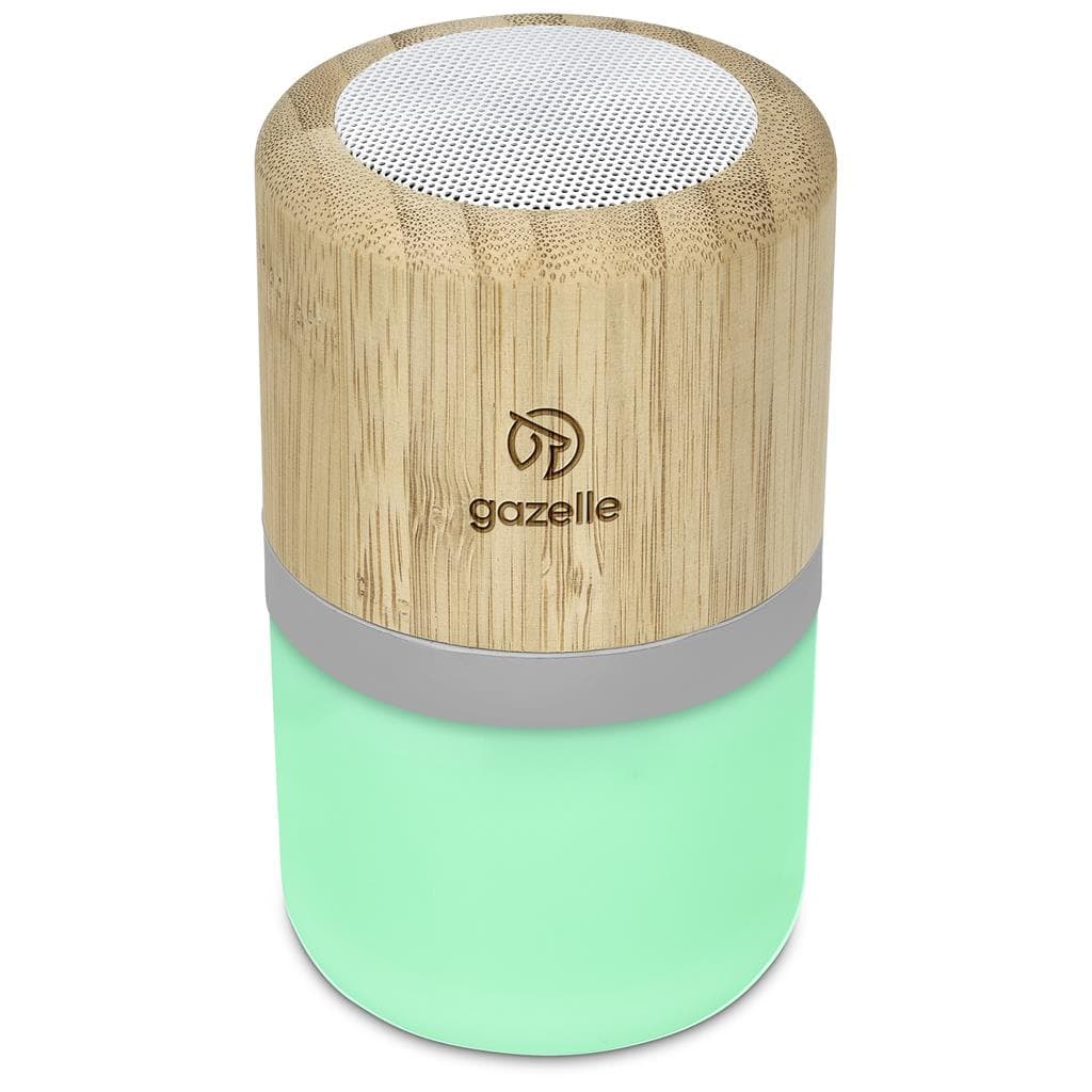Okiyo Heiwa Bamboo Bluetooth Speaker & Night Light 18