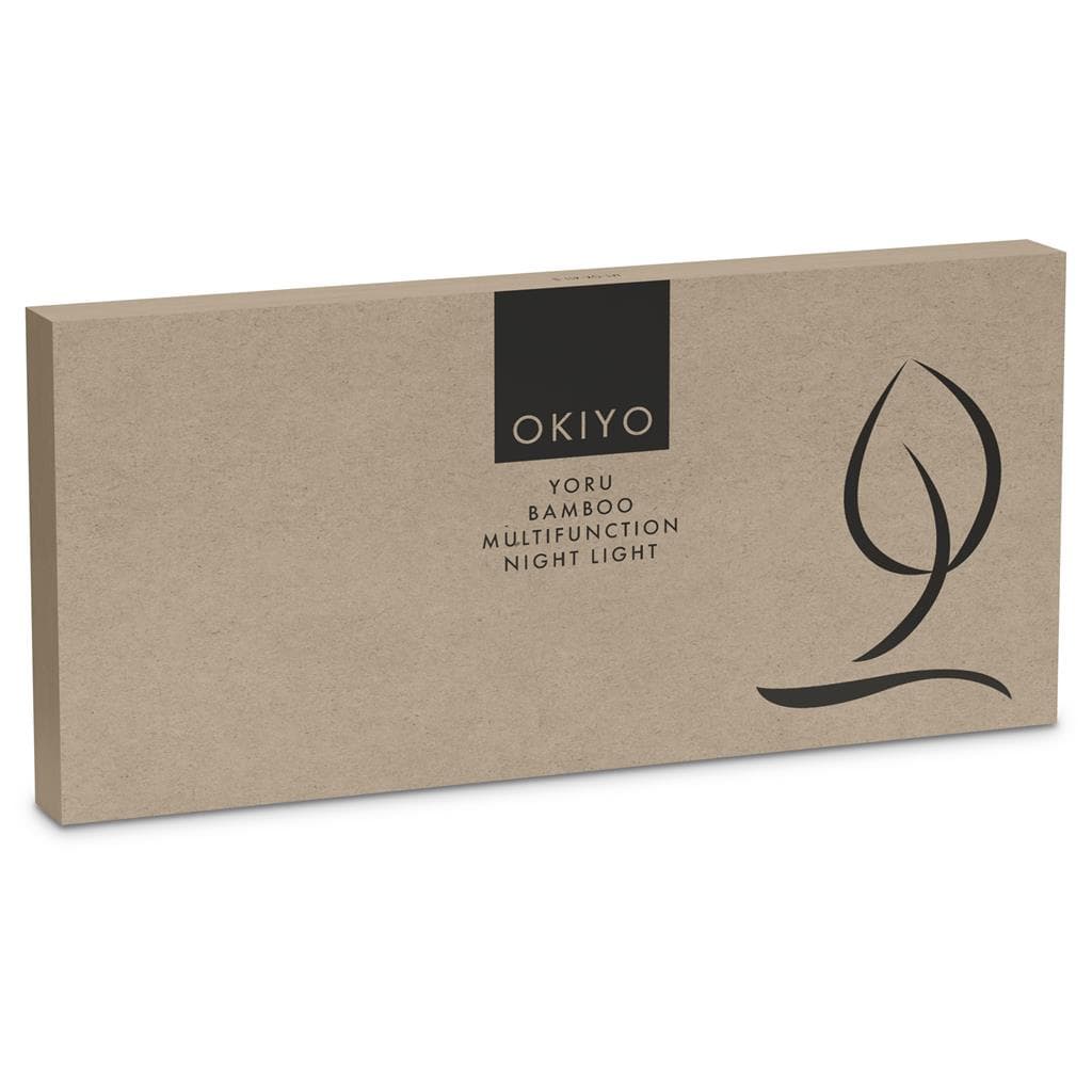 Okiyo Yoru Bamboo Wireless Charger & Night Light 29