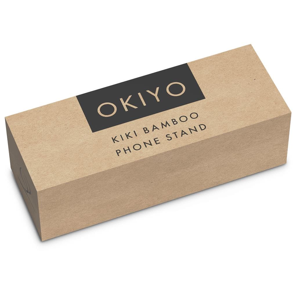 Okiyo Kiki Bamboo Phone Stand 11