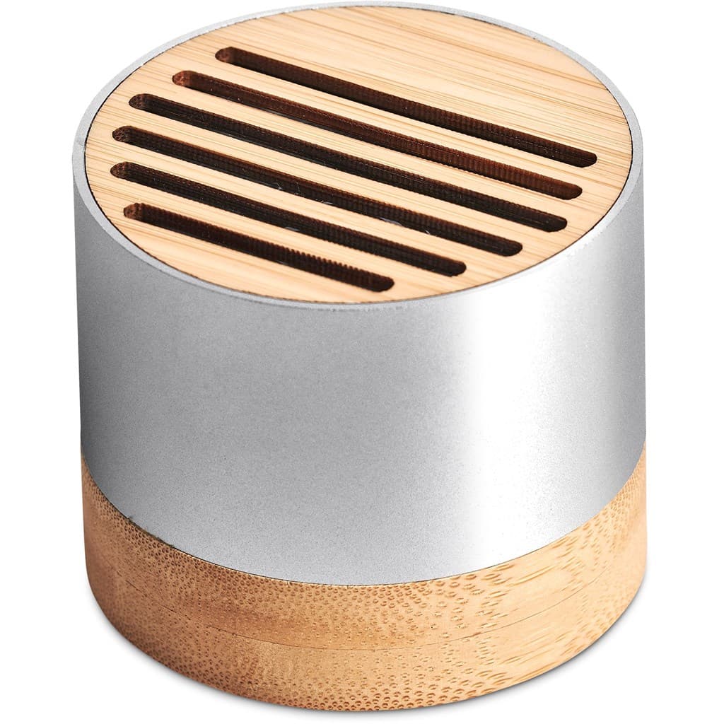 Okiyo Utau Bamboo & Recycled Aluminium Bluetooth Speaker 5