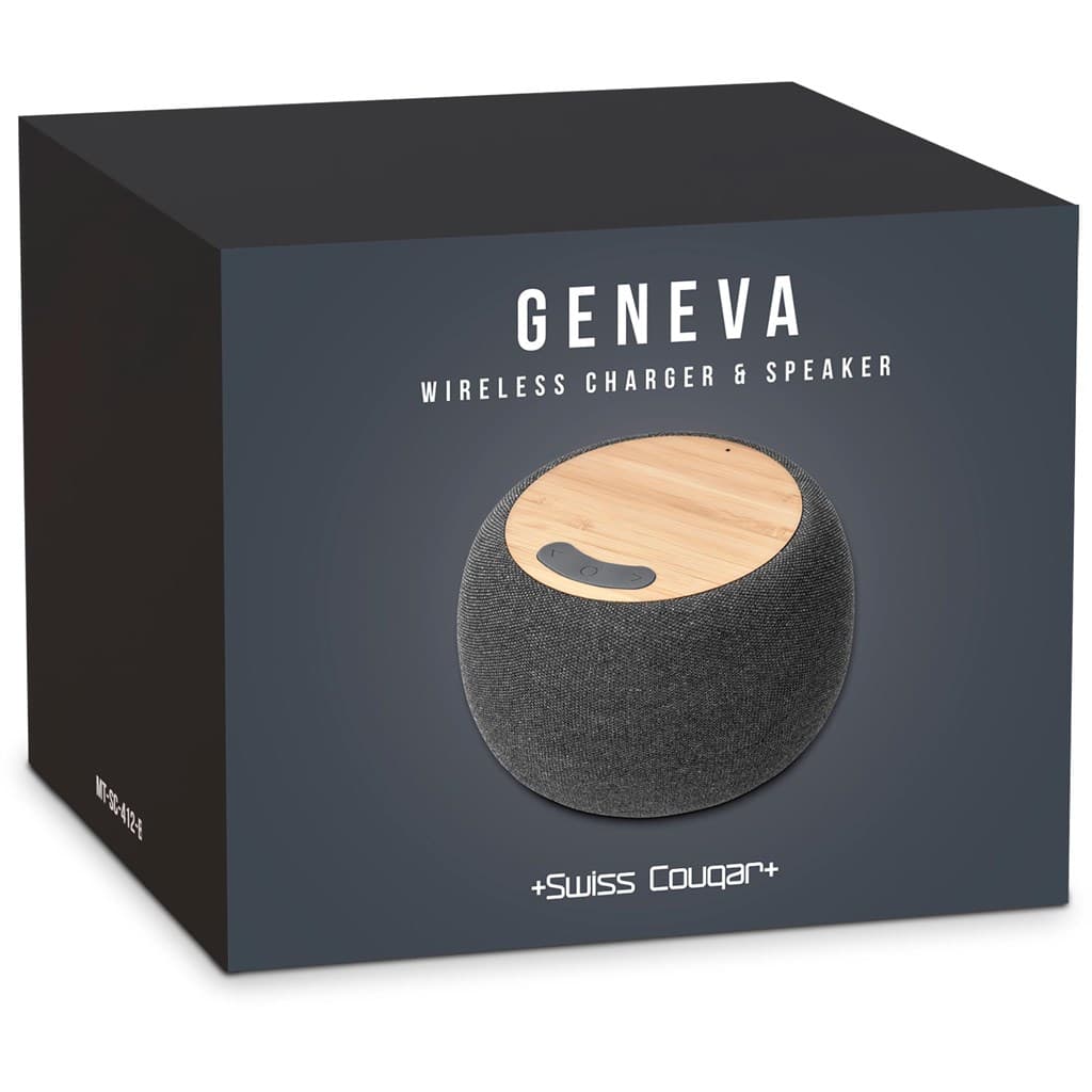Swiss Cougar Geneva Wireless Charger & Bluetooth Speaker 4