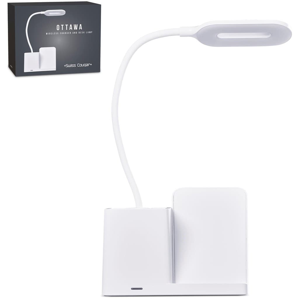 Swiss Cougar Ottawa Wireless Charger and Desk Lamp 17