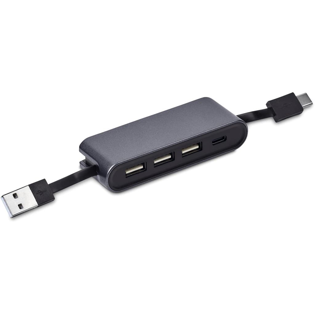 Swiss Cougar Dubai USB Hub - Gun Metal 16