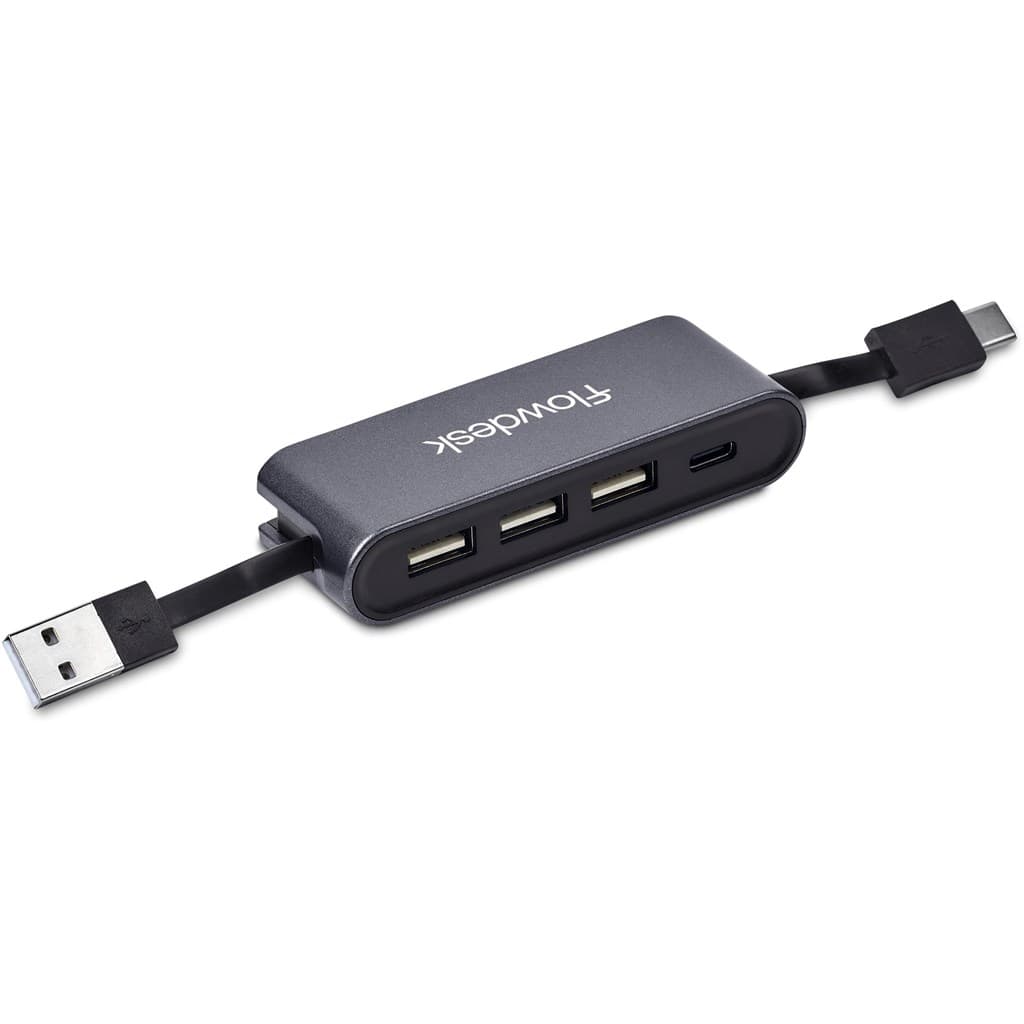 Swiss Cougar Dubai USB Hub - Gun Metal 2