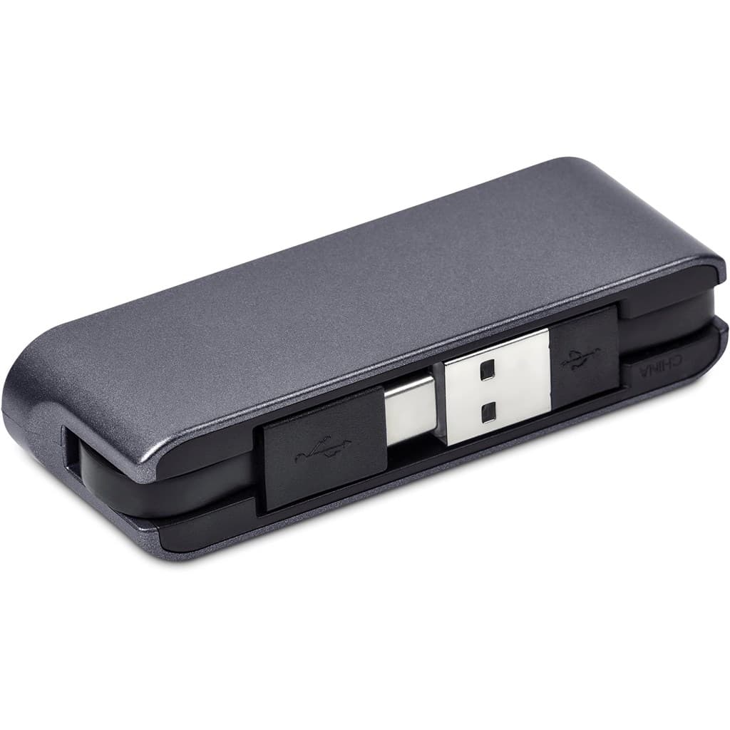 Swiss Cougar Dubai USB Hub - Gun Metal 2