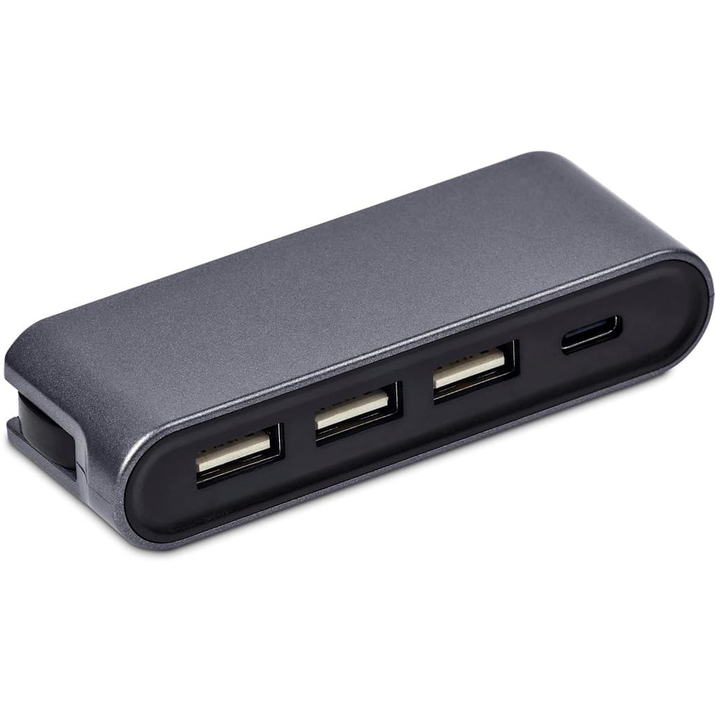 Swiss Cougar Dubai USB Hub - Gun Metal 5