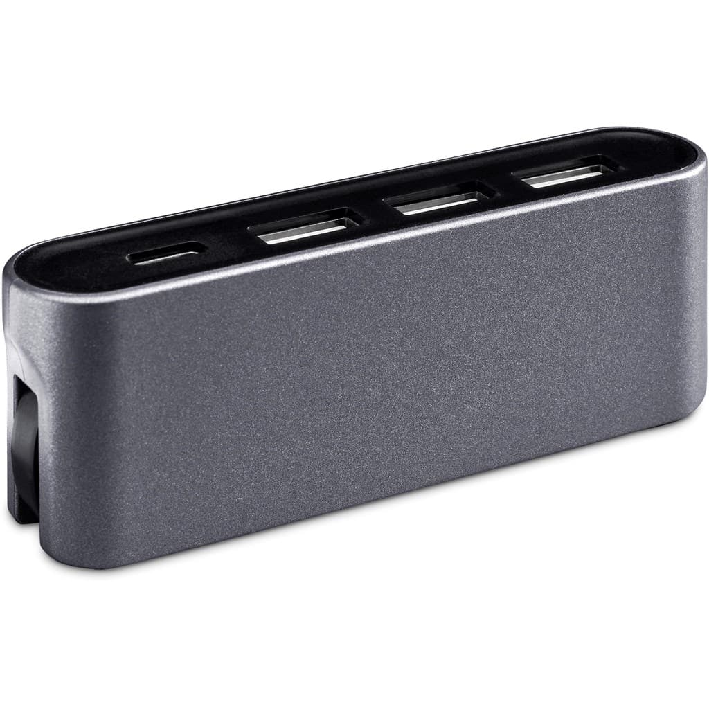 Swiss Cougar Dubai USB Hub - Gun Metal 17