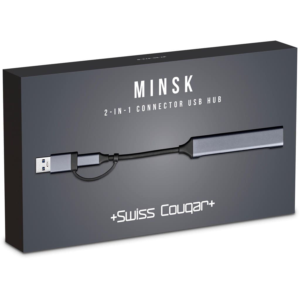 Swiss Cougar Minsk 2-in-1 Connector USB Hub 12