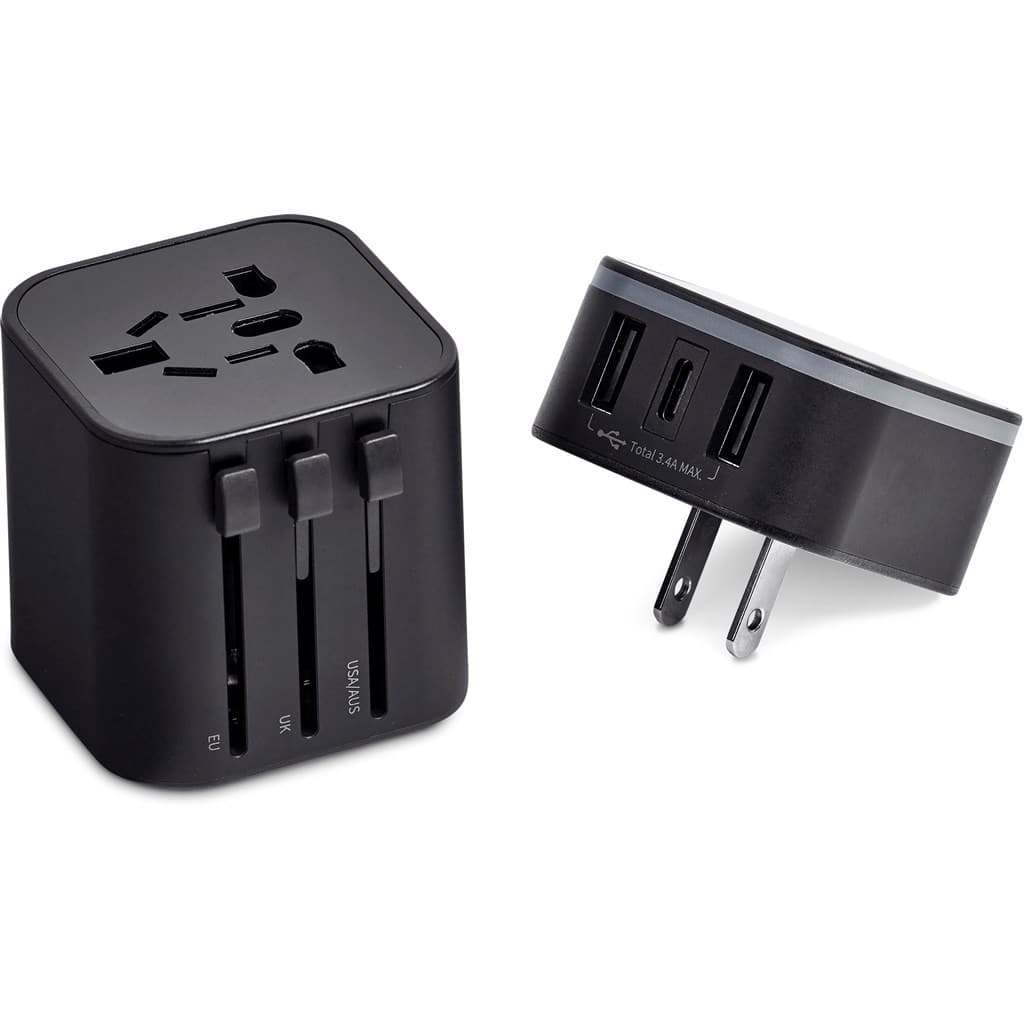 Swiss Cougar Frankfurt World Travel Adaptor 3