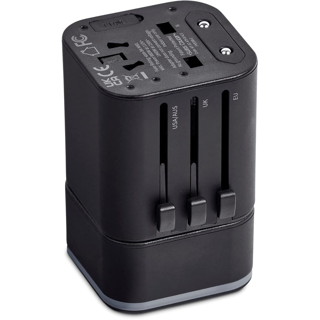 Swiss Cougar Frankfurt World Travel Adaptor 20