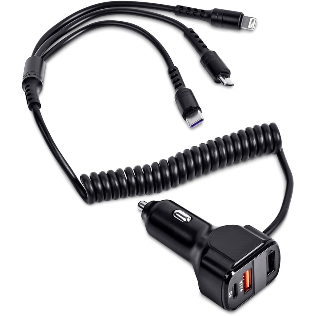 Swiss Cougar Monza 3-in-1 Fast Car Charger 8