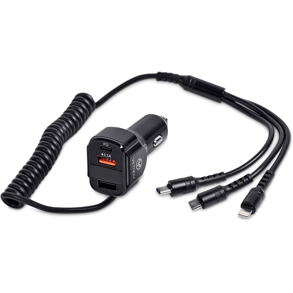 Swiss Cougar Monza 3-in-1 Fast Car Charger 12